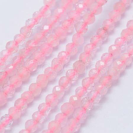 Natural Rose Quartz Beads Strands G-J369-29-2mm-1