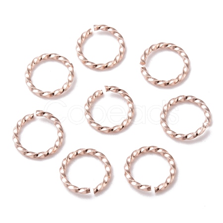 304 Stainless Steel Open Jump Rings STAS-F191-12RG-A-1