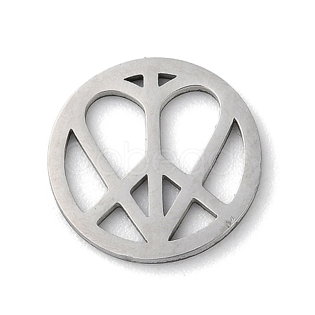 Non-Tarnish 304 Stainless Steel Charms STAS-P338-05P-1