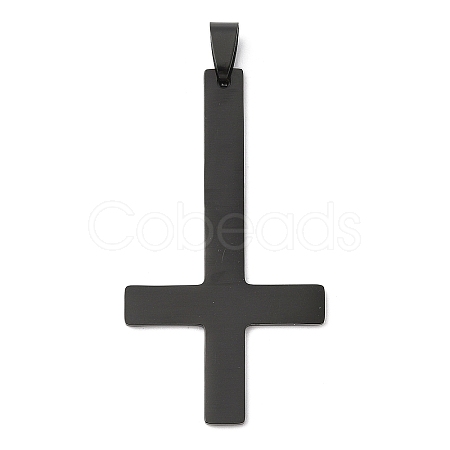 201 Stainless Steel Pendants STAS-Q341-01B-EB-1