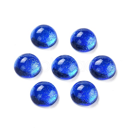 Electroplate Glass Cabochons EGLA-A005-03A-05-1