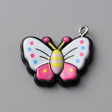 Opaque Resin Pendants LS-RESI-CJC0011-28E-1