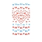 Valentine's Day 5D Love Nail Art Sticker Decals, Self Adhesive Heart Pattern Carving Design Nail Applique Decoration for Women Girls, Heart Pattern, 105x60mm