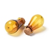Glass Cork Bottles Ornament AJEW-O032-02I-2