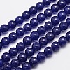 Natural & Dyed Malaysia Jade Bead Strands X-G-A146-10mm-A22-3