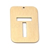 Ion Plating(IP) 304 Stainless Steel Pendants STAS-K216-49T-G-1