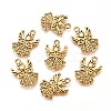 Tibetan Style Alloy Pendants TIBEP-A22571-AG-FF-1