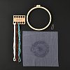 DIY Transparent Fabric Embroidery Kits DIY-K032-78C-2