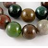 Natural Indian Agate Beads Strands X-G-G515-10mm-05-1