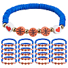 24Pcs Polymer Clay Heishi Beads Stretch Bracelets BJEW-DC00017-1