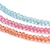 Transparent Painted Glass Beads Strands LS-DGLA-A034-T2mm-A11-3