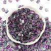 Transparent Spray Painted Glass Seed Beads SEED-L011-10A-02-2