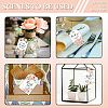 120Pcs 4 Styles Flower Paper Thank You Gift Tags CDIS-WH0038-01-7