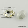 Glass Pointed Back Rhinestone RGLA-Q011-18x25mm-3-1