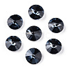 Pointed Back Glass Rhinestone Cabochons RGLA-T086-6mm-13-1