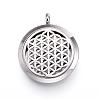 316 Surgical Stainless Steel Diffuser Locket Pendants STAS-H342-96P-1