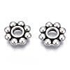 Tibetan Style Alloy Daisy Spacer Beads TIBEB-N005-077C-01-1