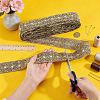 Ethnic Style Polyester Ribbon OCOR-WH0003-084C-3