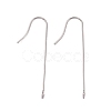 Tarnish Resistant 316 Surgical Stainless Steel Earring Hooks STAS-E027-01A-P-1