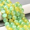 Natural Selenite Beads Strands G-P493-03A-2