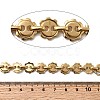 304 Stainless Steel Flower Link Chains CHS-Z007-02G-2