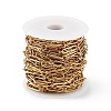 304 Stainless Steel Oval & Ring Link Chain CHS-C006-05G-3