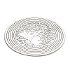 Tree of Life 201 Stainless Steel 3D Rotating Hanging Wind Spinner STAS-Z116-02P-05-2