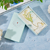 May Lily of the Valley Flower Enamel Bookmarks AJEW-WH0348-217-5