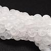 Synthetic Crackle Quartz Bead Strands CCG-K002-8mm-01-1
