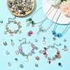 Glass Rhinestone Clay Pave Round Beads RB-YW0001-22-2
