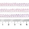 Transparent Painted Glass Beads Strands X1-DGLA-A034-T4mm-A05-3