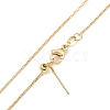 Rack Plating Brass Colorful Cubic Zirconia Eye Pendant Box Chain Necklaces NJEW-P317-02G-3