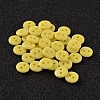 2-Hole Flat Round Resin Sewing Buttons for Costume Design BUTT-E119-28L-18-1