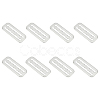 8Pcs Belt 316 Stainless Steel Slide Buckles STAS-UN0051-32-1