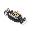 Translucent Resin Pendants RESI-D064-01P-03-2