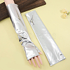Polyester Long Fingerless Gloves AJEW-WH20018-117A-4