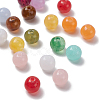 450Pcs 15 Colors Round Imitation Gemstone Acrylic Beads OACR-YW0001-19-6