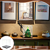Acrylic Minifigures Display Cases with Black Base ODIS-WH0079-068C-5