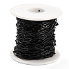304 Stainless Steel Paperclip Chains CHS-O010-03EB-2