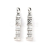 Tibetan Style Alloy Pendant TIBE-M001-03AS-1