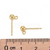 925 Sterling Silver Ear Stud Findings STER-K167-042C-G-4