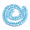 Electroplate Glass Beads Strands EGLA-S194-01A-A-2