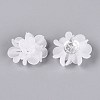 Frosted Transparent Acrylic Cabochons AC-N177-01A-01-2