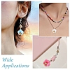 30Pcs 6 Colors Opaque Resin Pendants RESI-YW0006-11-6