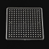 Square ABC Plastic Pegboards used for 5x5mm DIY Fuse Beads X-DIY-Q009-10-1