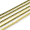 Nickel Free Raw(Unplated) Brass Rhinestone Strass Chains CHC-R119-S6-06C-1-1