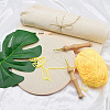 Embroidery Fabric DOLL-PW0002-052B-2