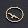 201 Stainless Steel Links Rings STAS-N090-JN841-2-2