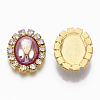 Alloy Cabochons RB-R059-07-2