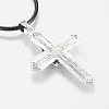Alloy Pendant Necklaces NJEW-P197-02-3